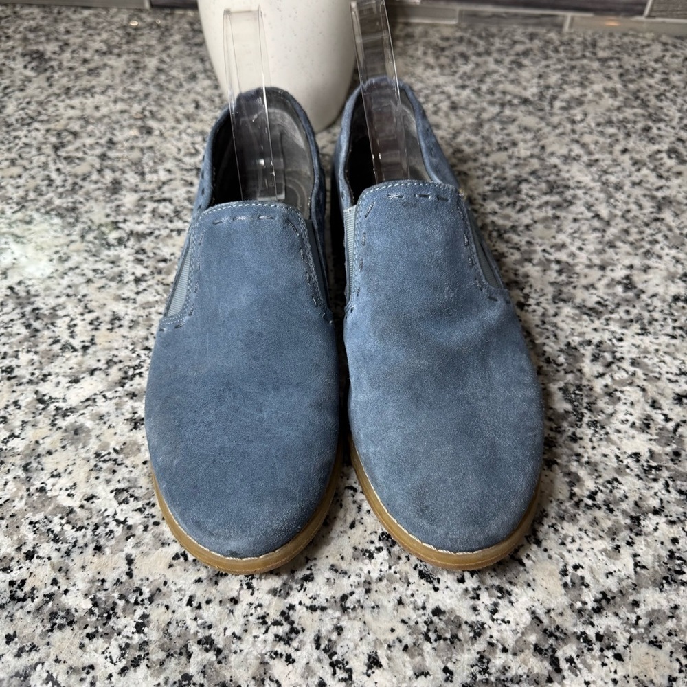 HP By Hushpuppies Women's Blue Moyen Flats Size 8.5 - Picture 3 of 9
